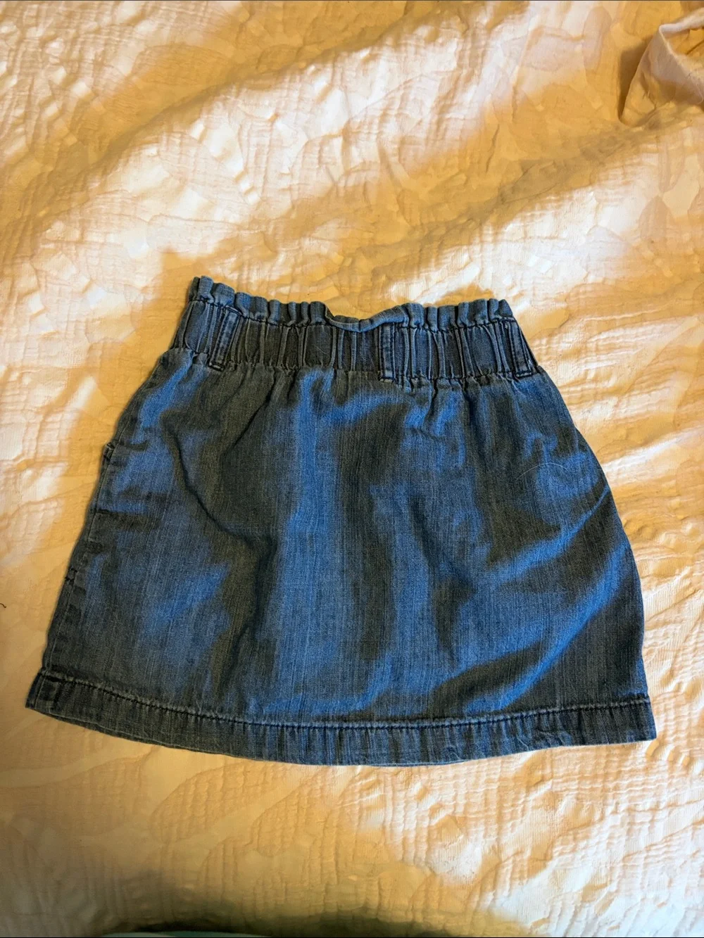 Toddler Jean skirt